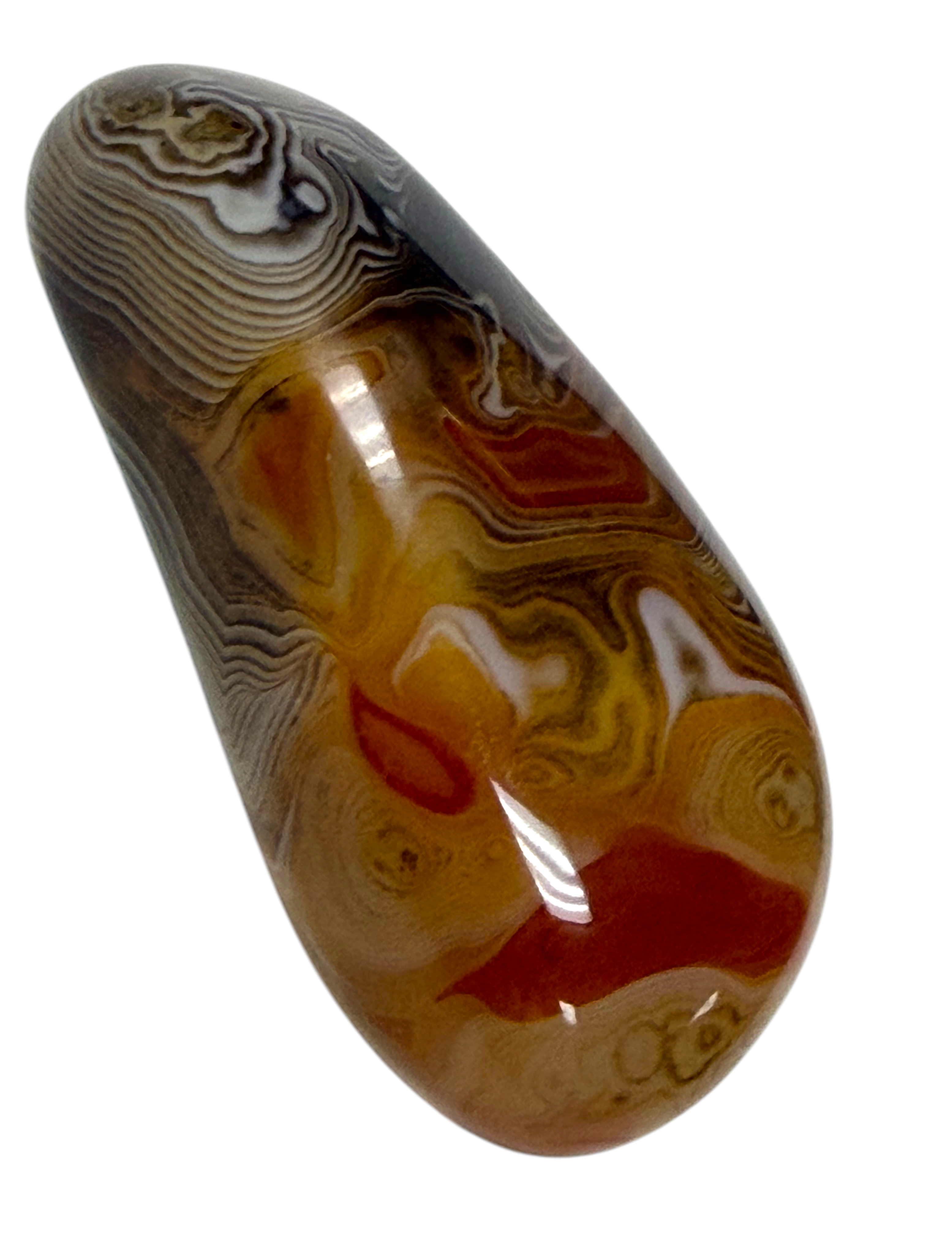 Sardonyx Large Palm Stone
