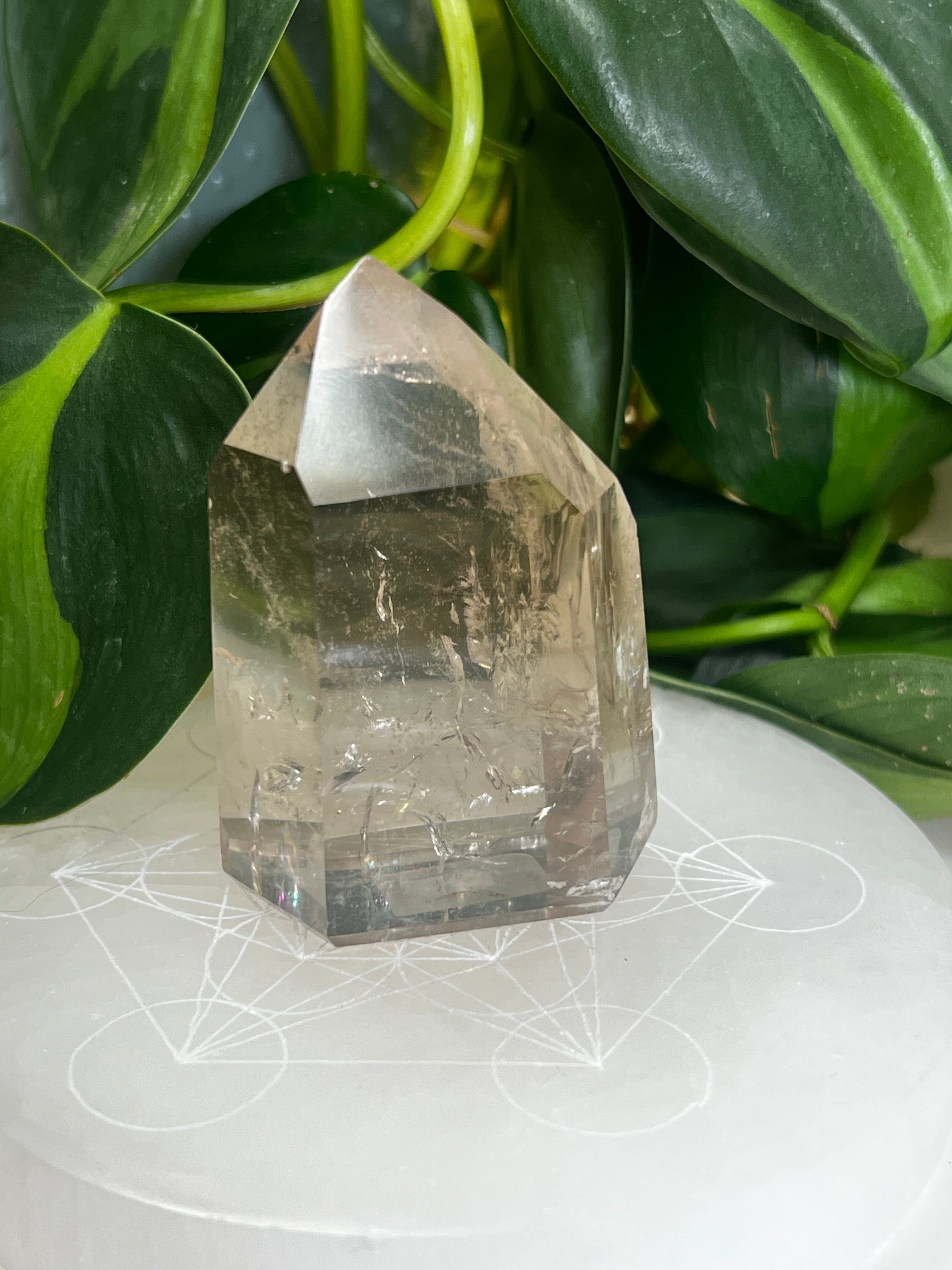 Smokey Quartz Chunky Tower