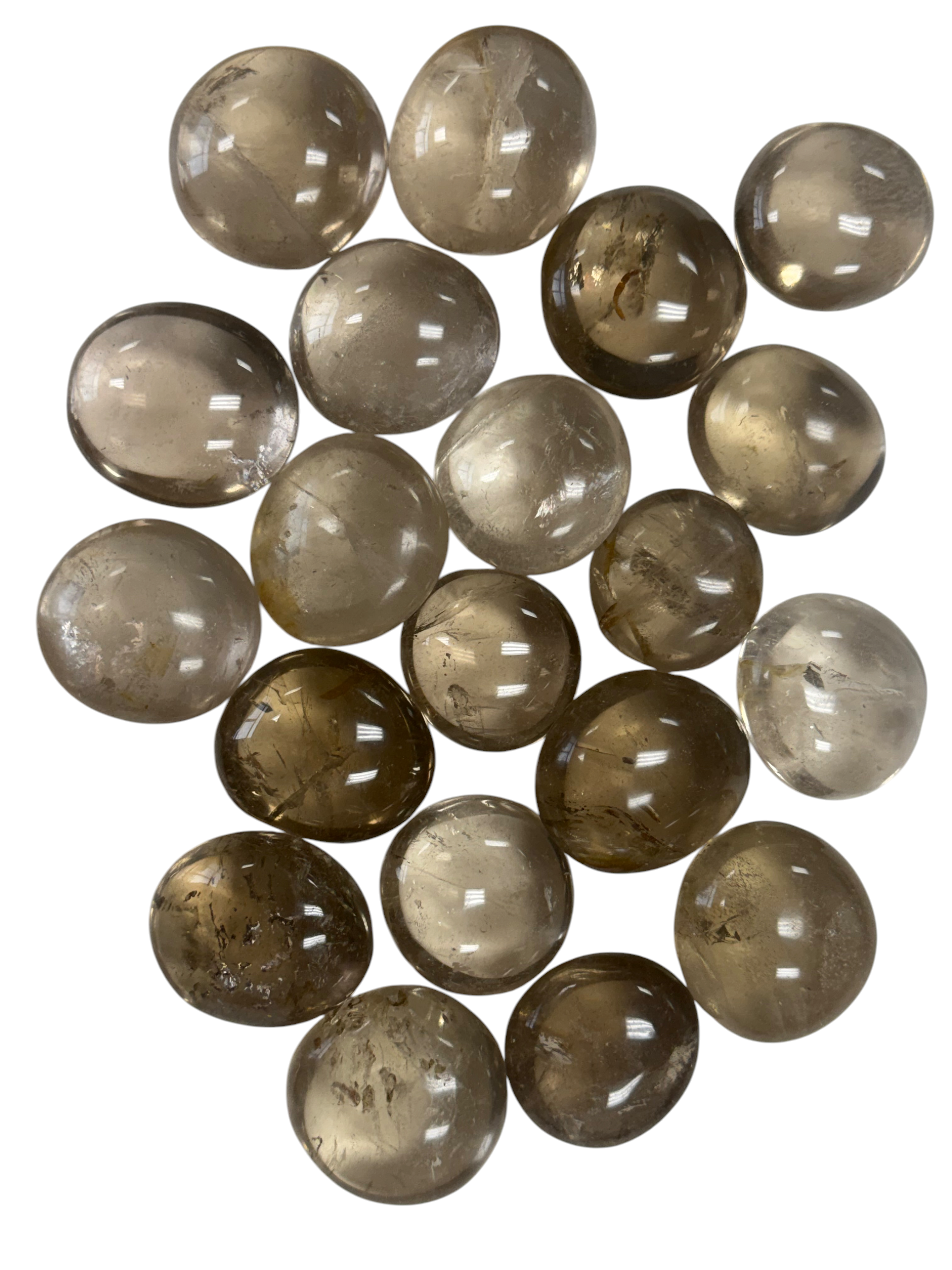 Smoky Quartz Palm Stone