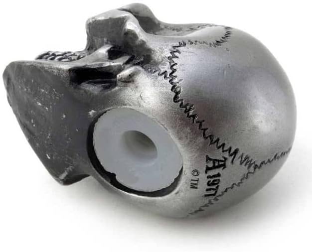 Silver Philosophus Magus Alchemist Skull Gear Shift Knob & Paperweight