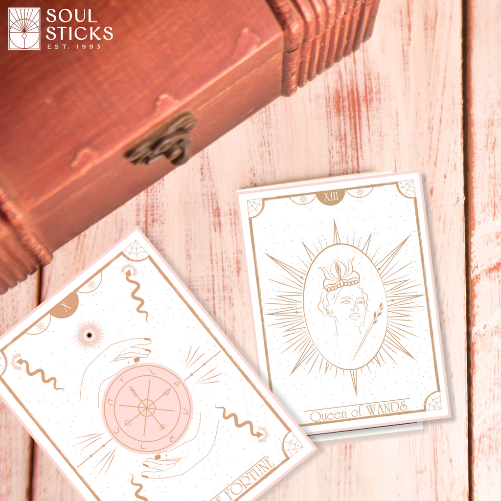 Elegant Essence tarot deck and guidebook