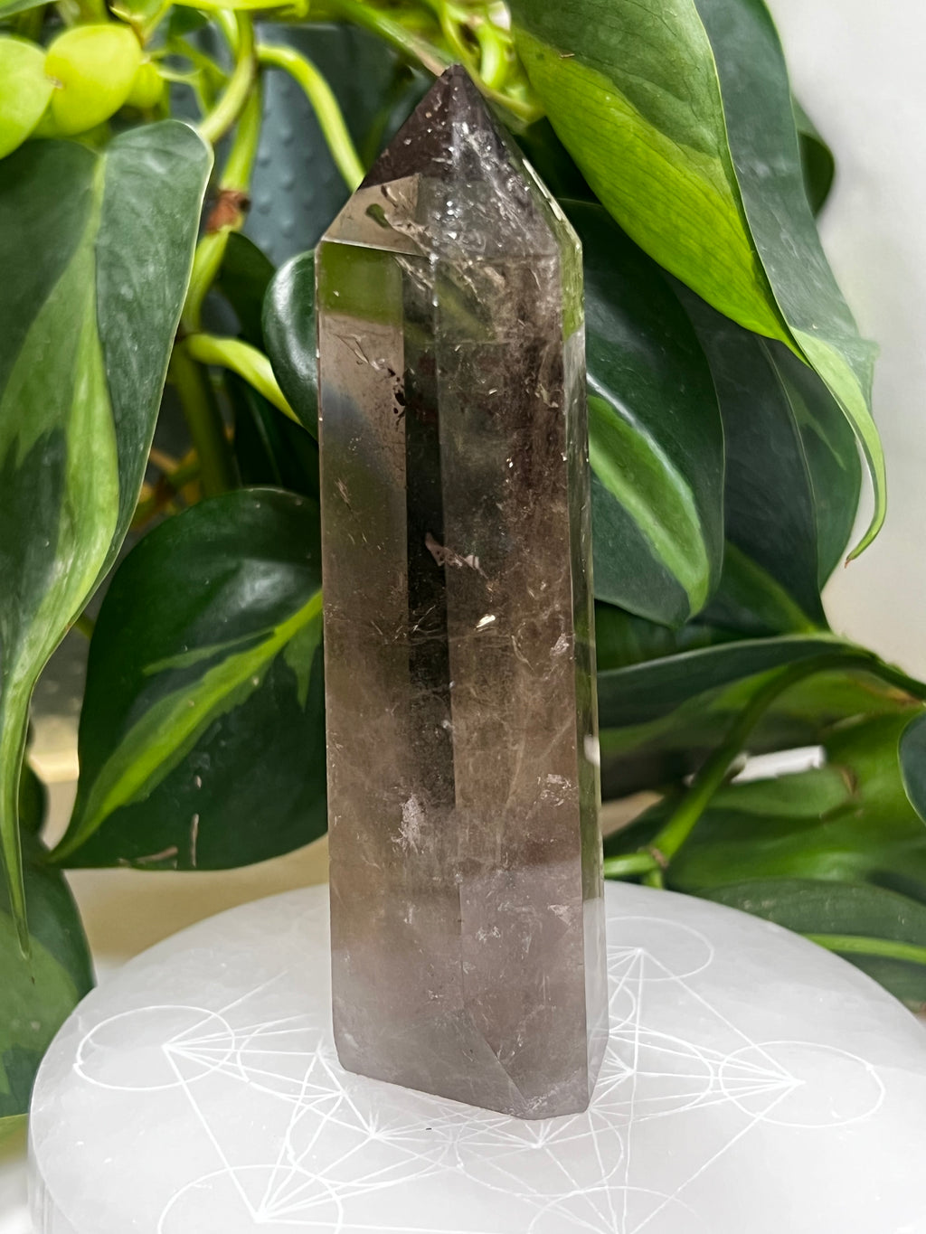 Smoky Quartz Tower