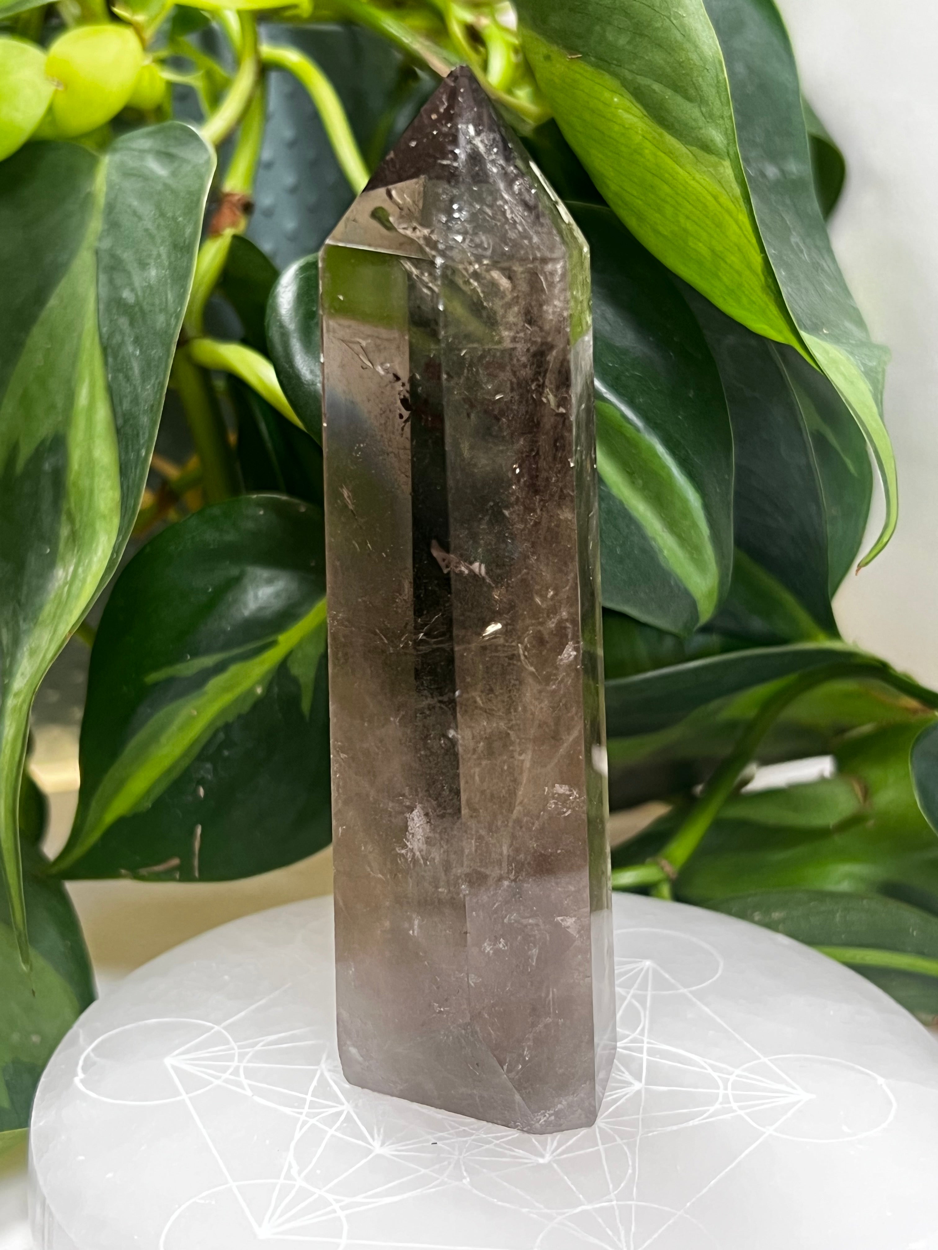 Smoky Quartz Tower