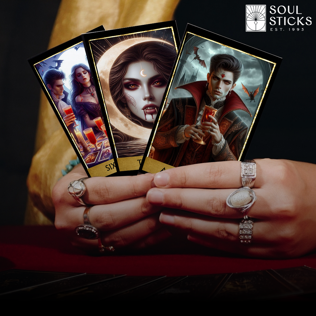 Eternal Bloodlust tarot deck and guidebook
