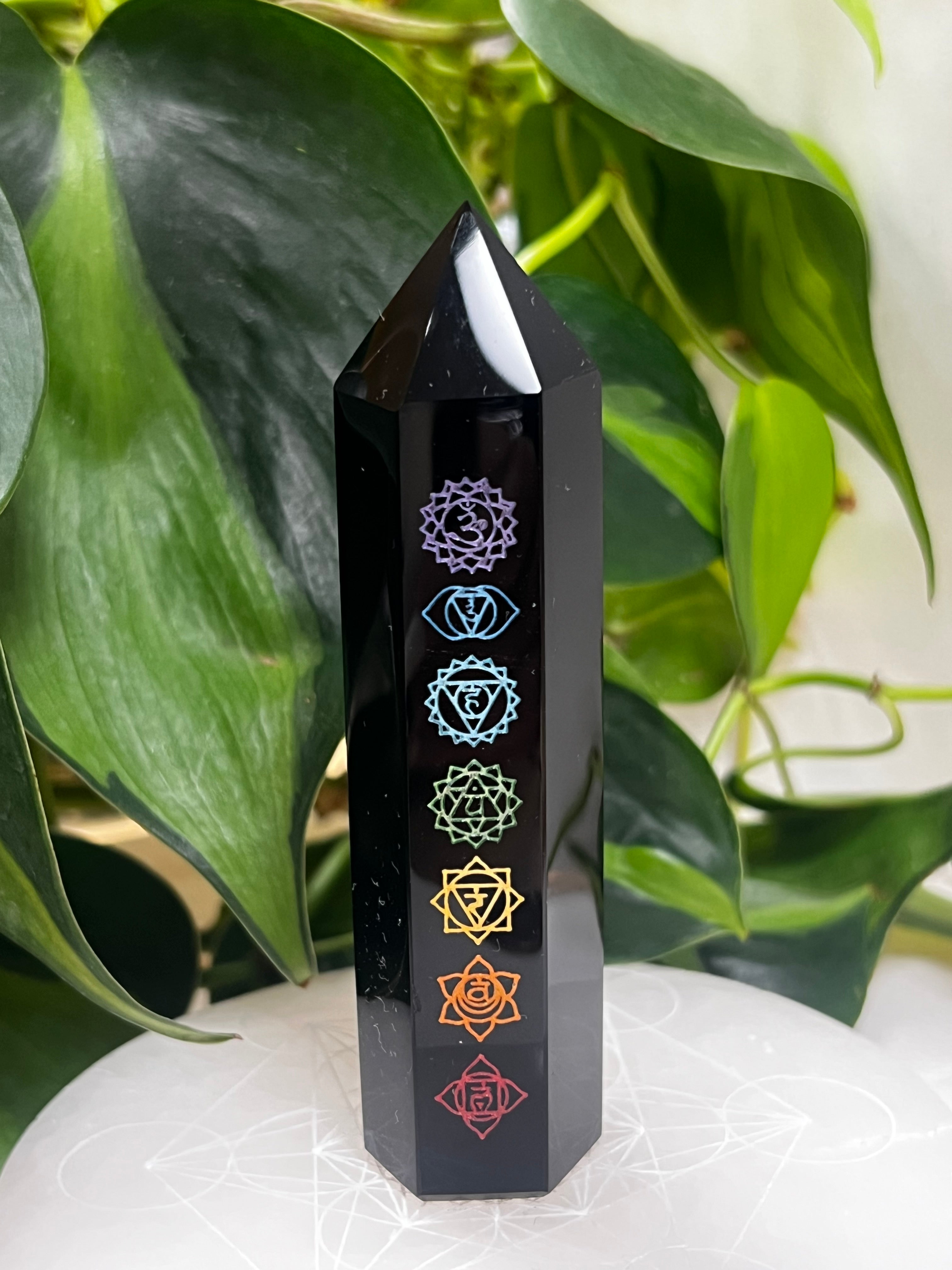 Obsidian Chakra Tower