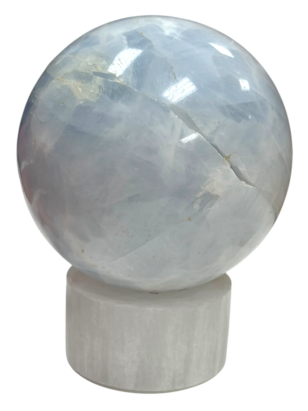 Blue Calcite Sphere 63mm