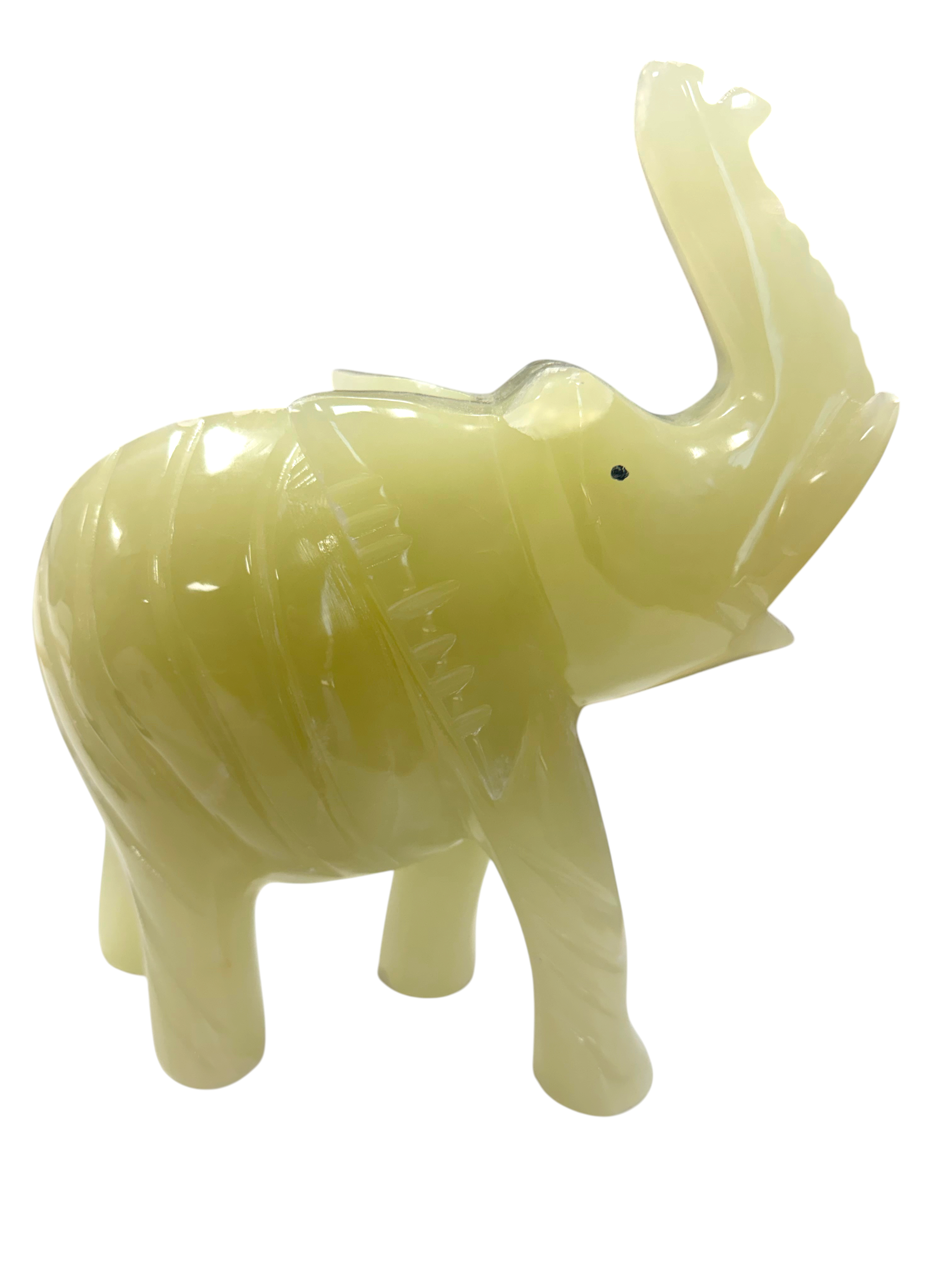 Green Onyx Elephant