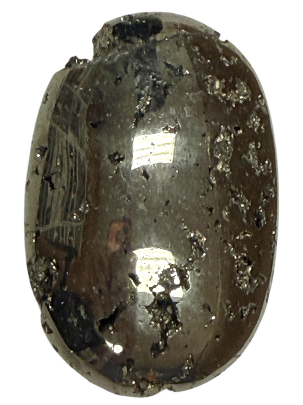 Pyrite Palm Stone