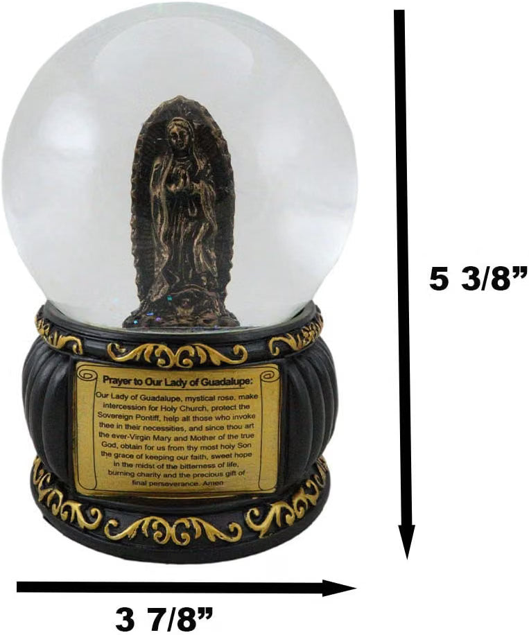 Our Lady of Guadalupe Water Globe