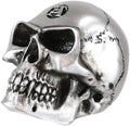 Silver Philosophus Magus Alchemist Skull Gear Shift Knob & Paperweight
