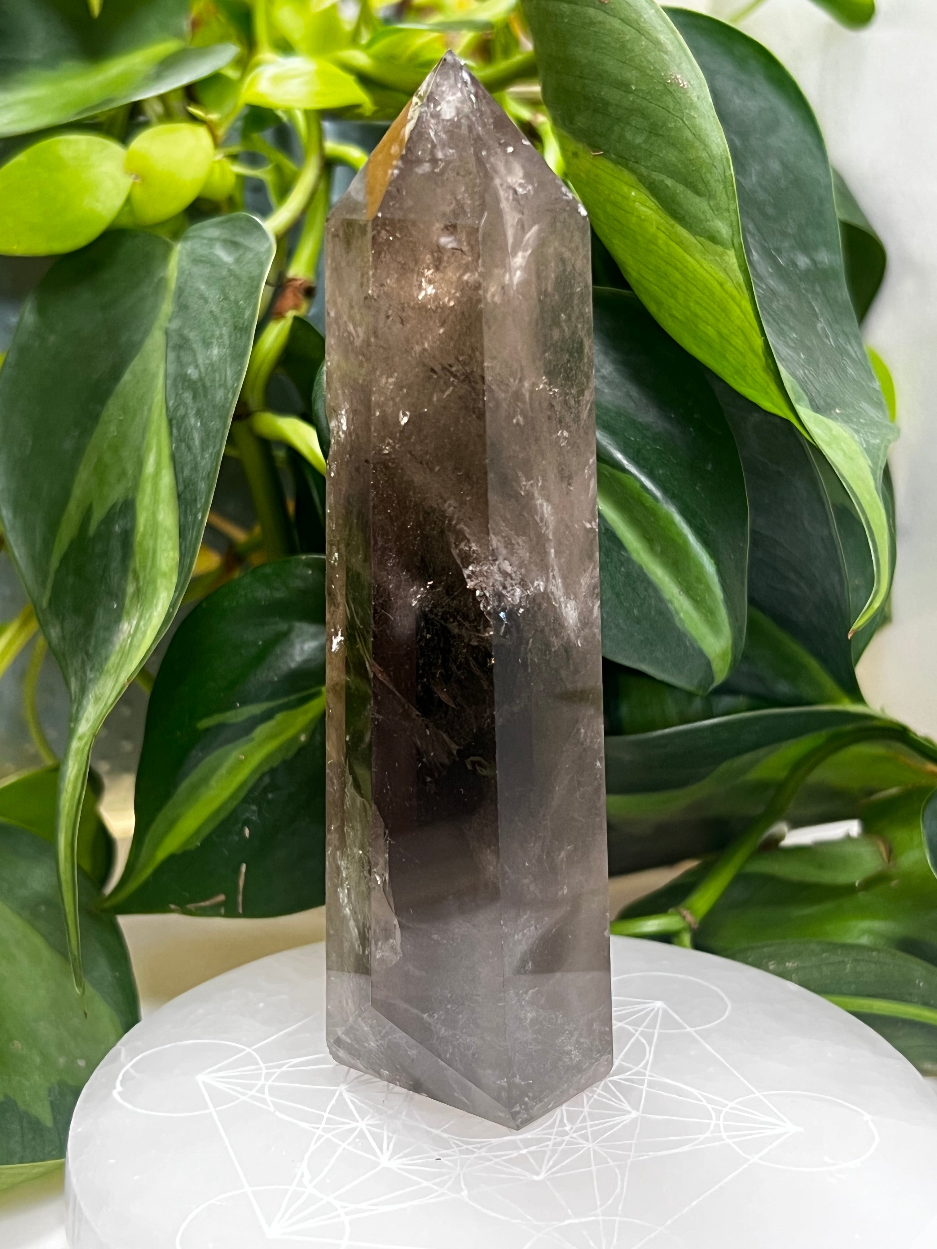 Smoky Quartz Tower
