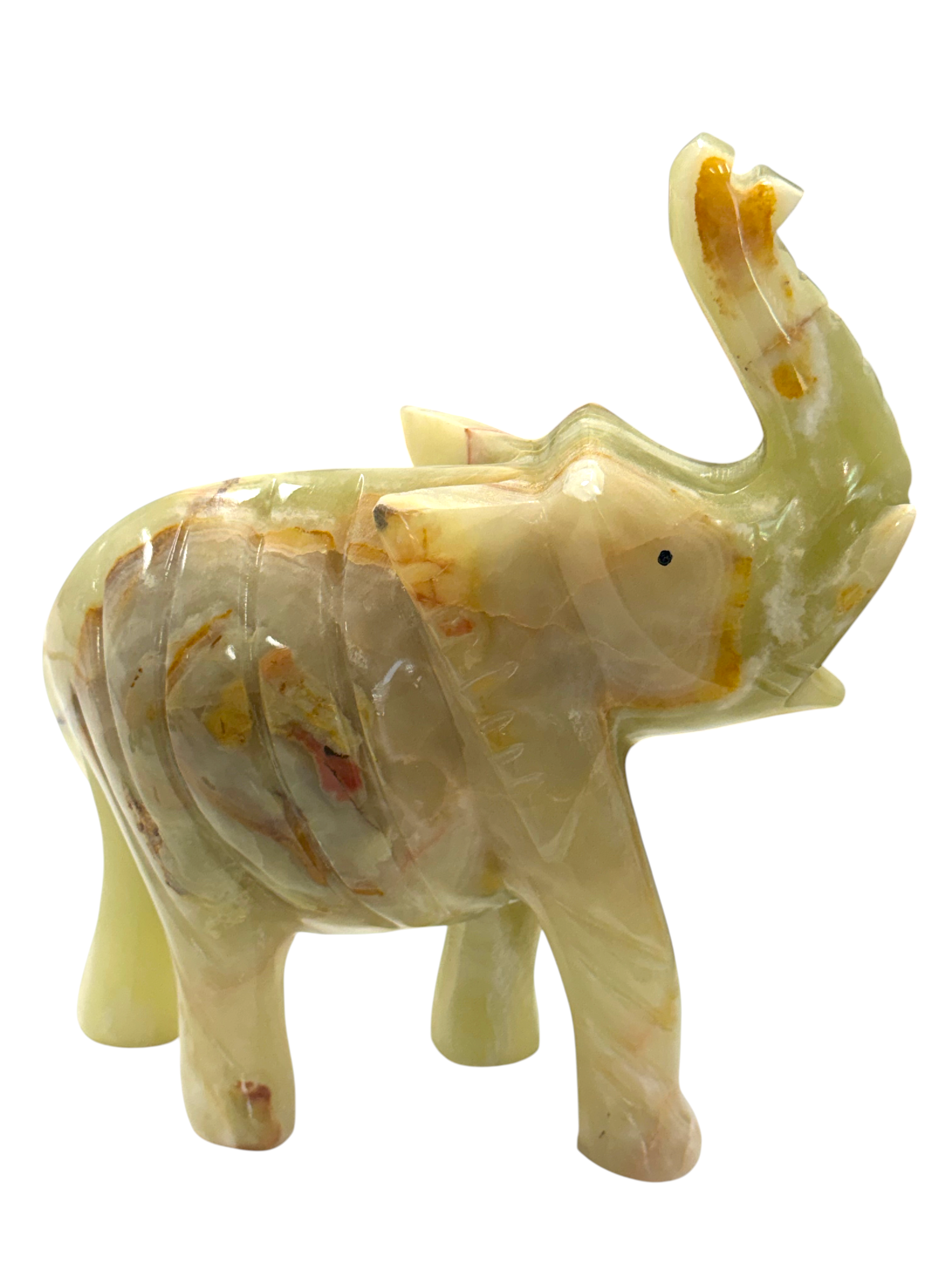 Green Onyx Elephant