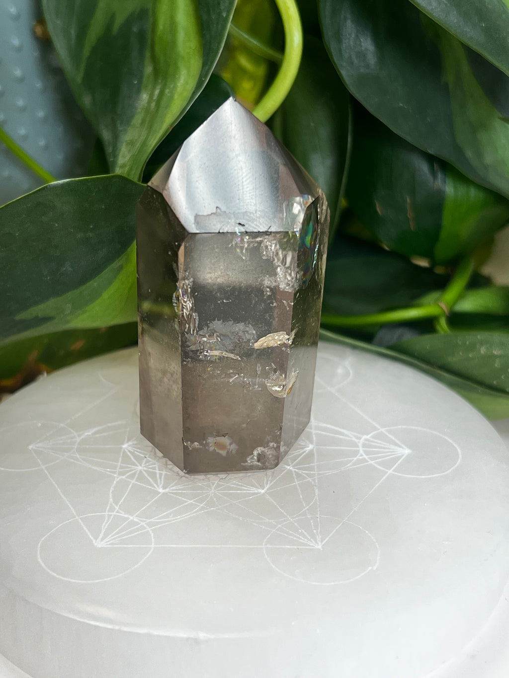 Smokey Quartz Chunky Tower