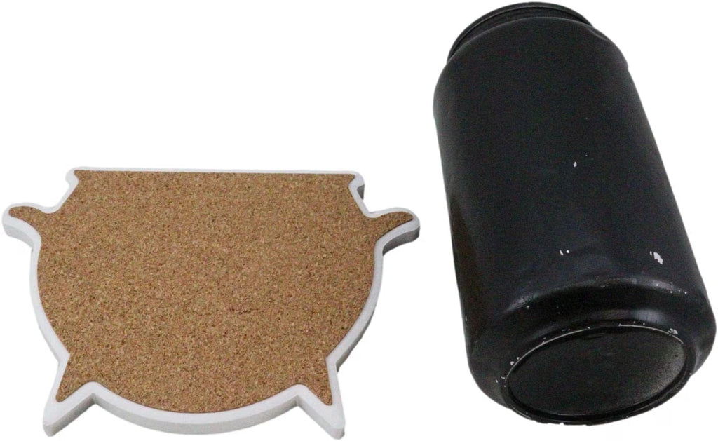 Bat Brew Cauldron Coaster Set of 4