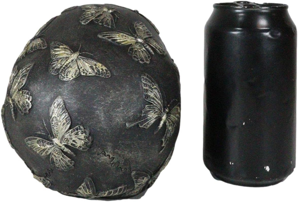 Butterfly Tattoo Skull Figurine — Metamorphosis