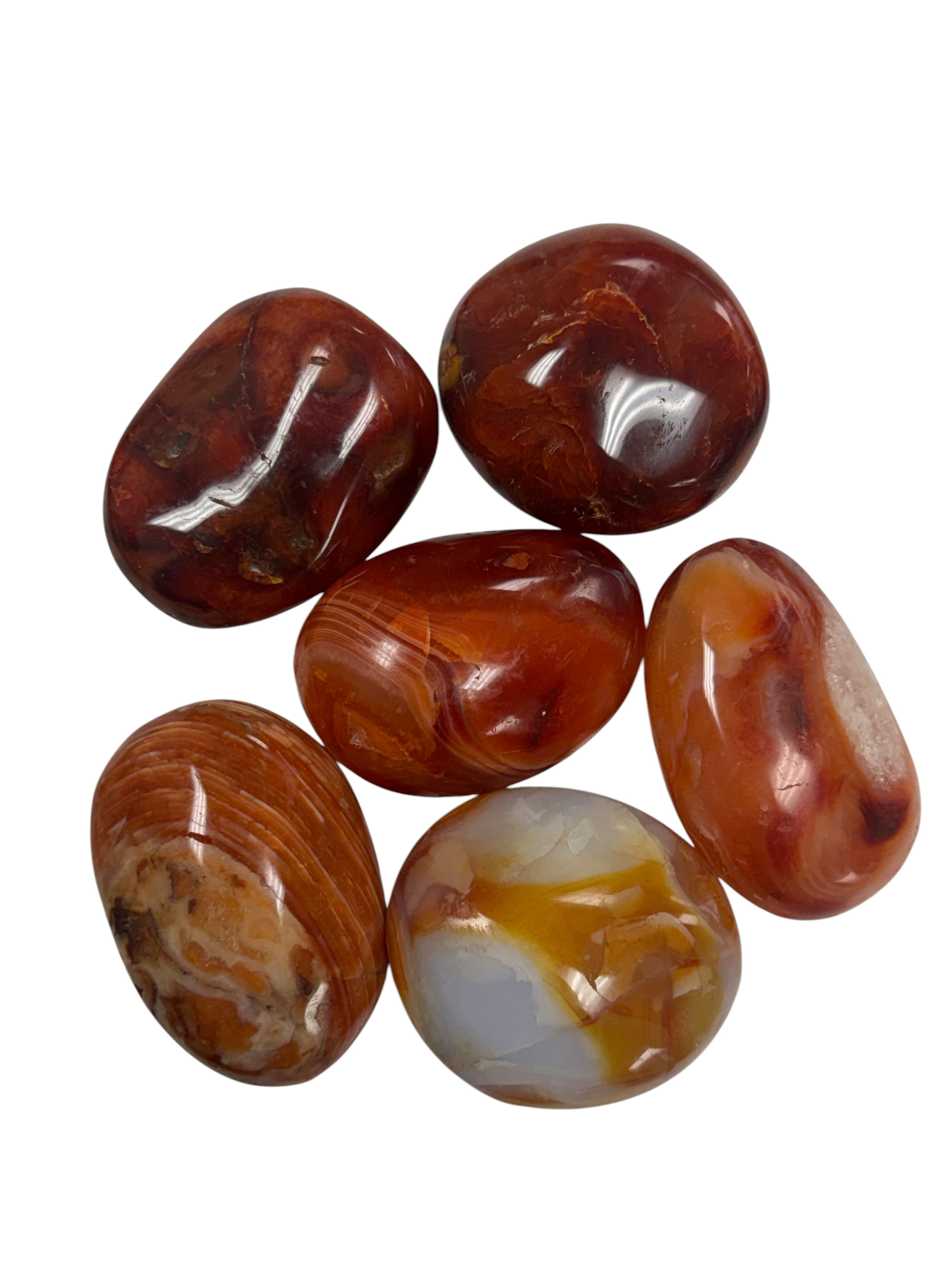 Carnelian Palm Stone