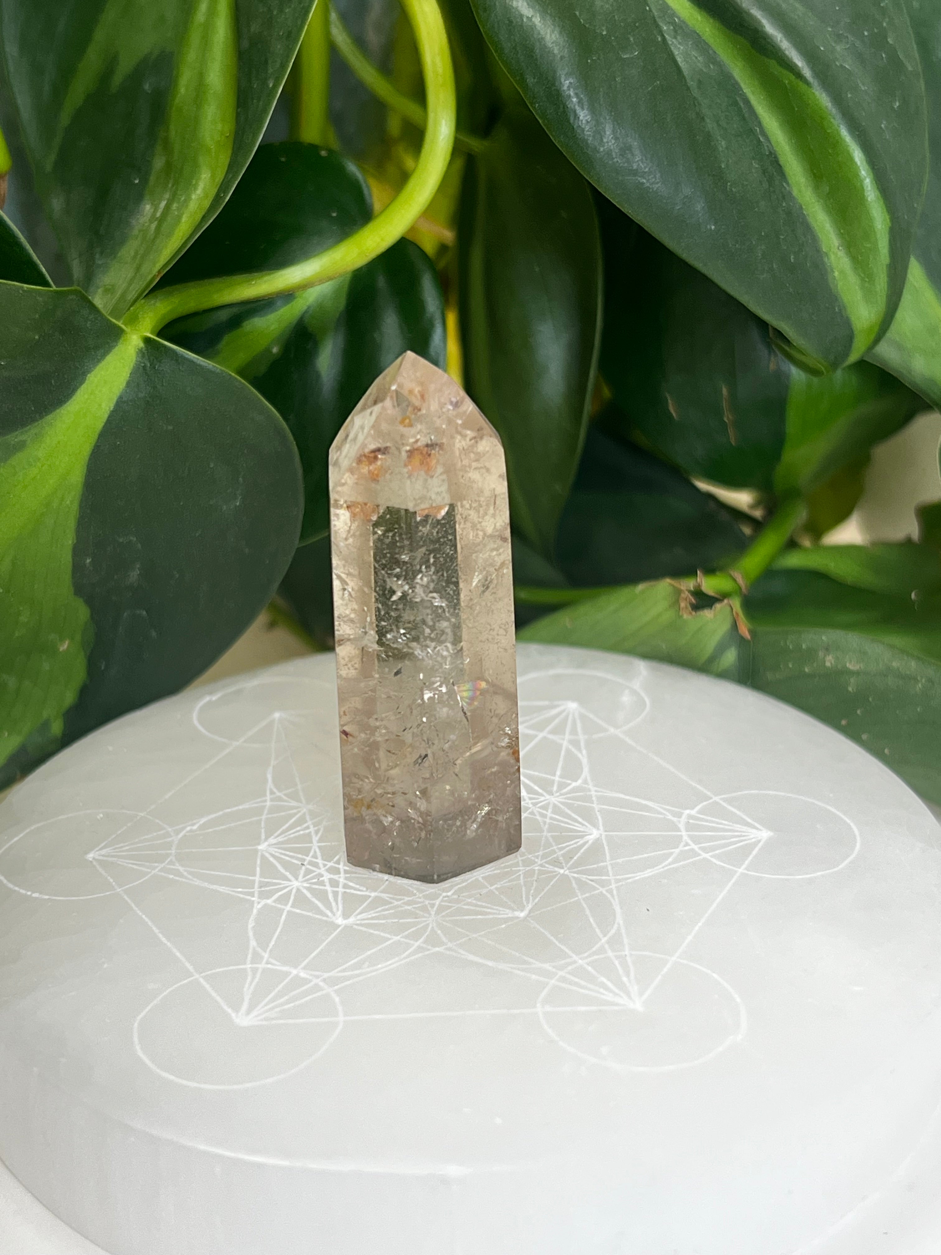 Smokey Quartz Chunky Tower