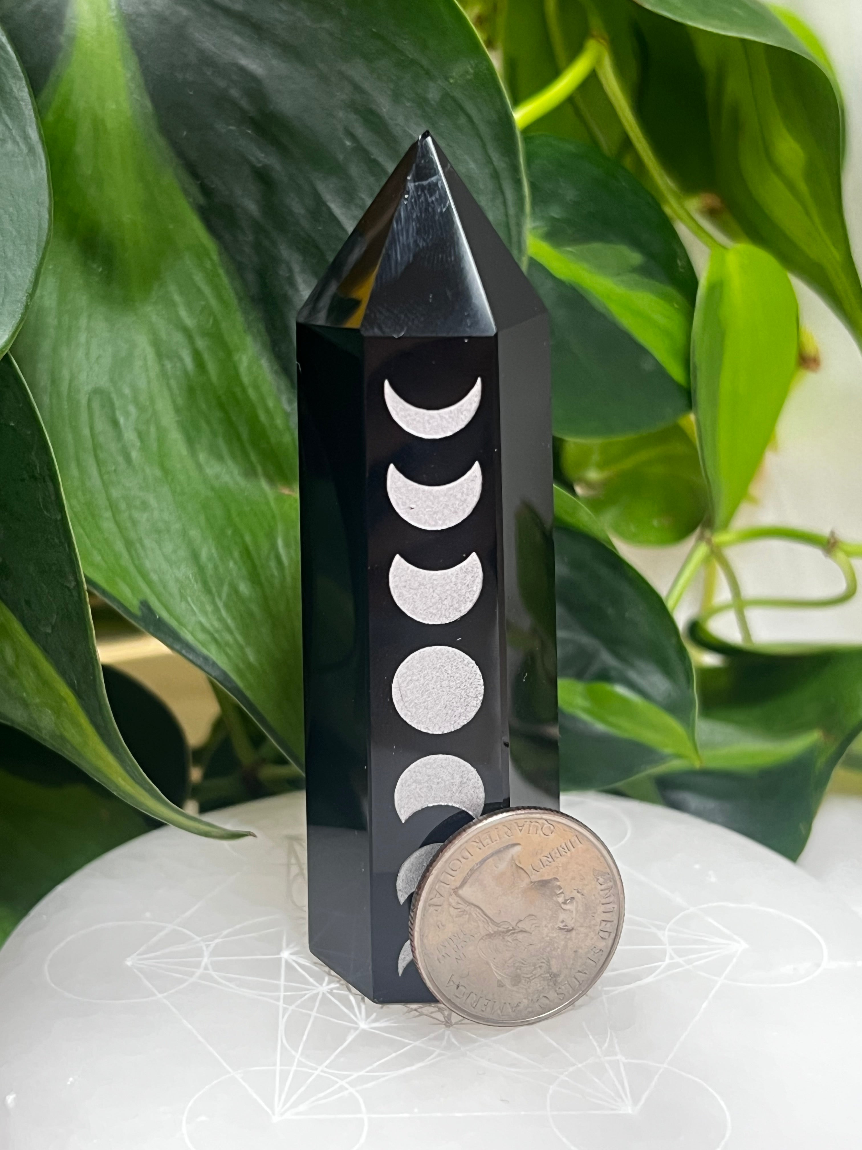 Moon Phase Obsidian Tower