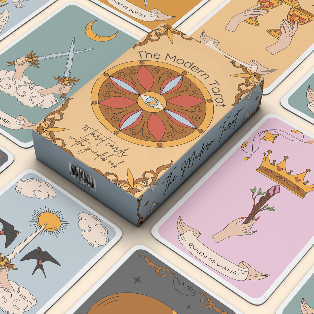 The Modern Tarot deck and guidebook