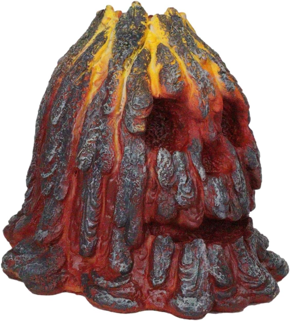 Volcano Skull LED Night Light Figurine — Lava Magma Glow