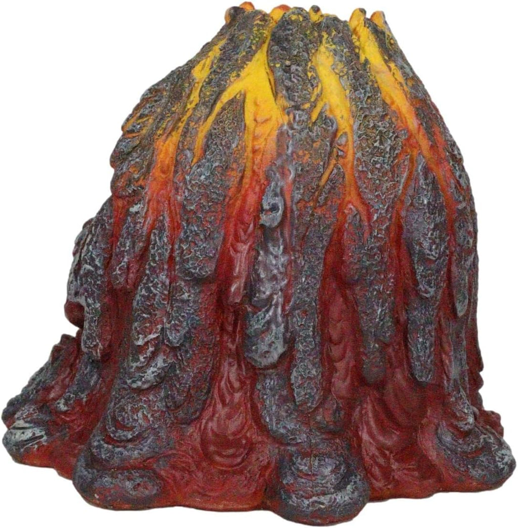 Volcano Skull LED Night Light Figurine — Lava Magma Glow