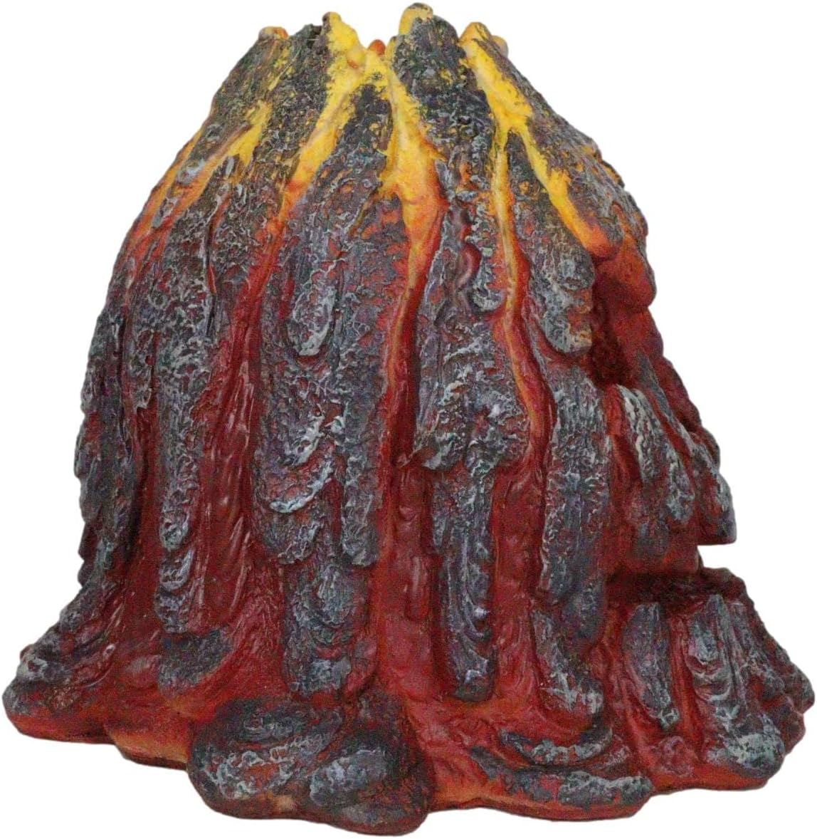 Volcano Skull LED Night Light Figurine — Lava Magma Glow