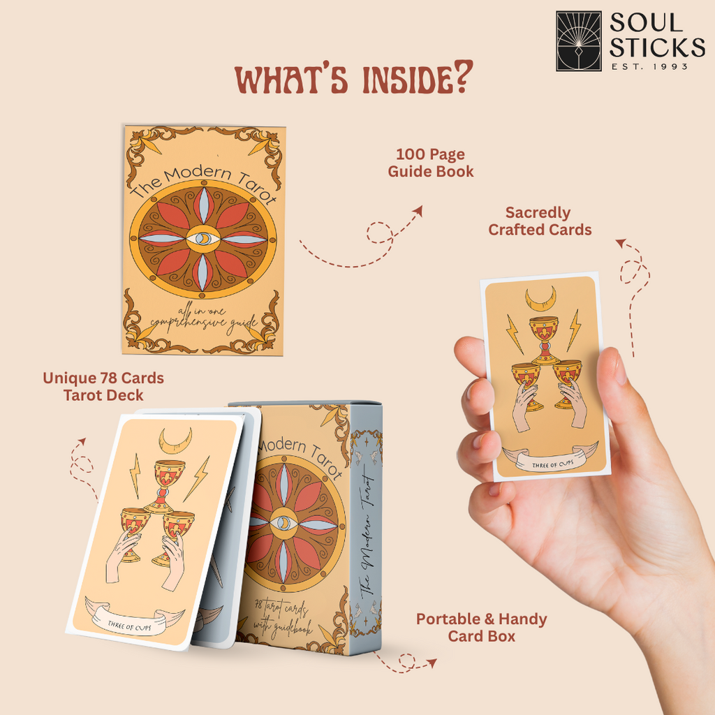The Modern Tarot cards artwork