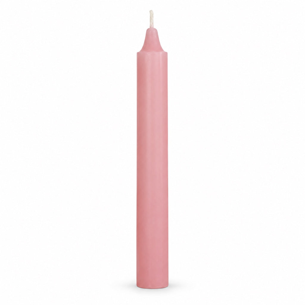 Pink 6-inch altar candle