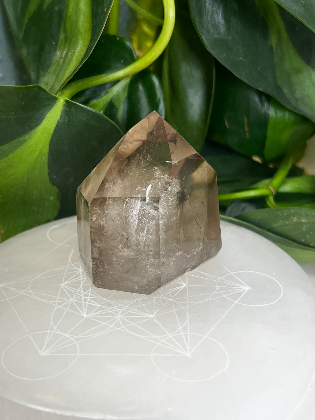 Smokey Quartz Chunky Tower