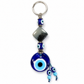 Black Protection Evil Eye Keychain