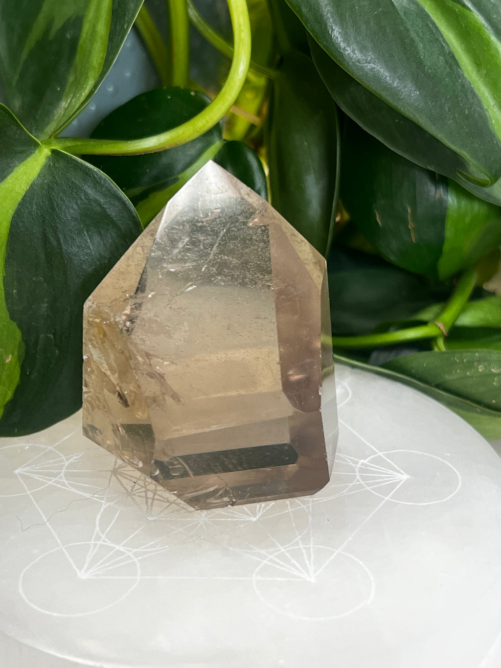 Smokey Quartz Chunky Tower