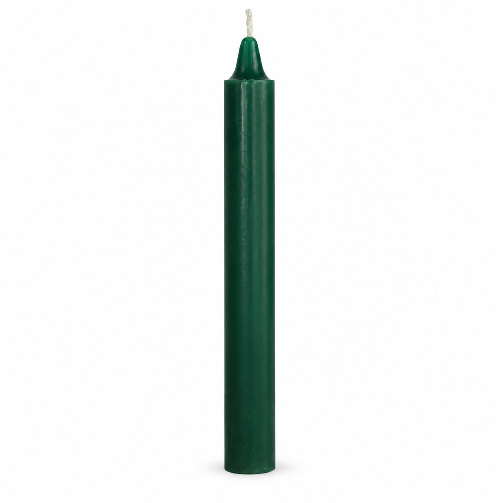 Green 6-inch altar candle