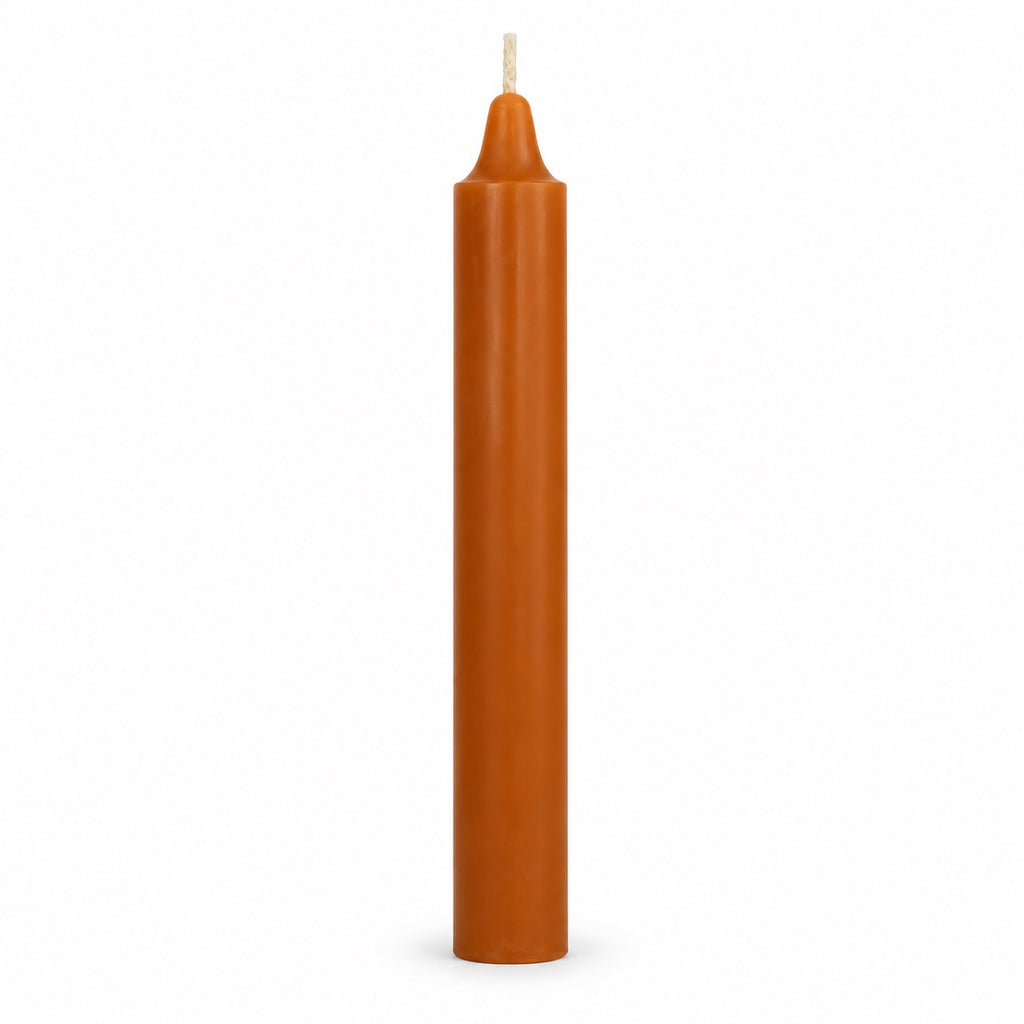 Brown 6-inch altar candle