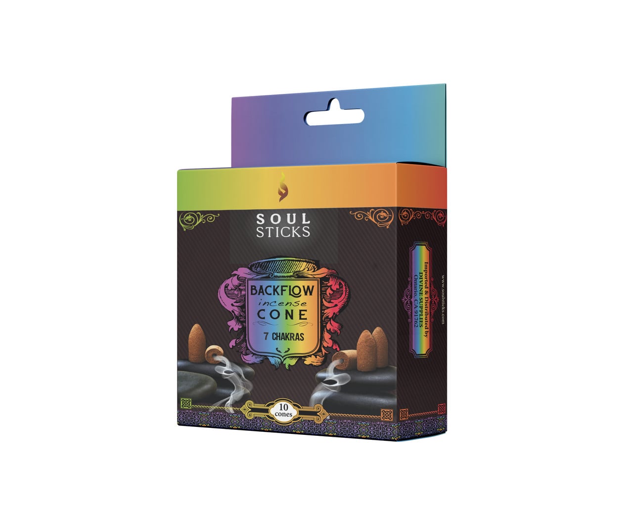 Backflow Intention Incense Cones