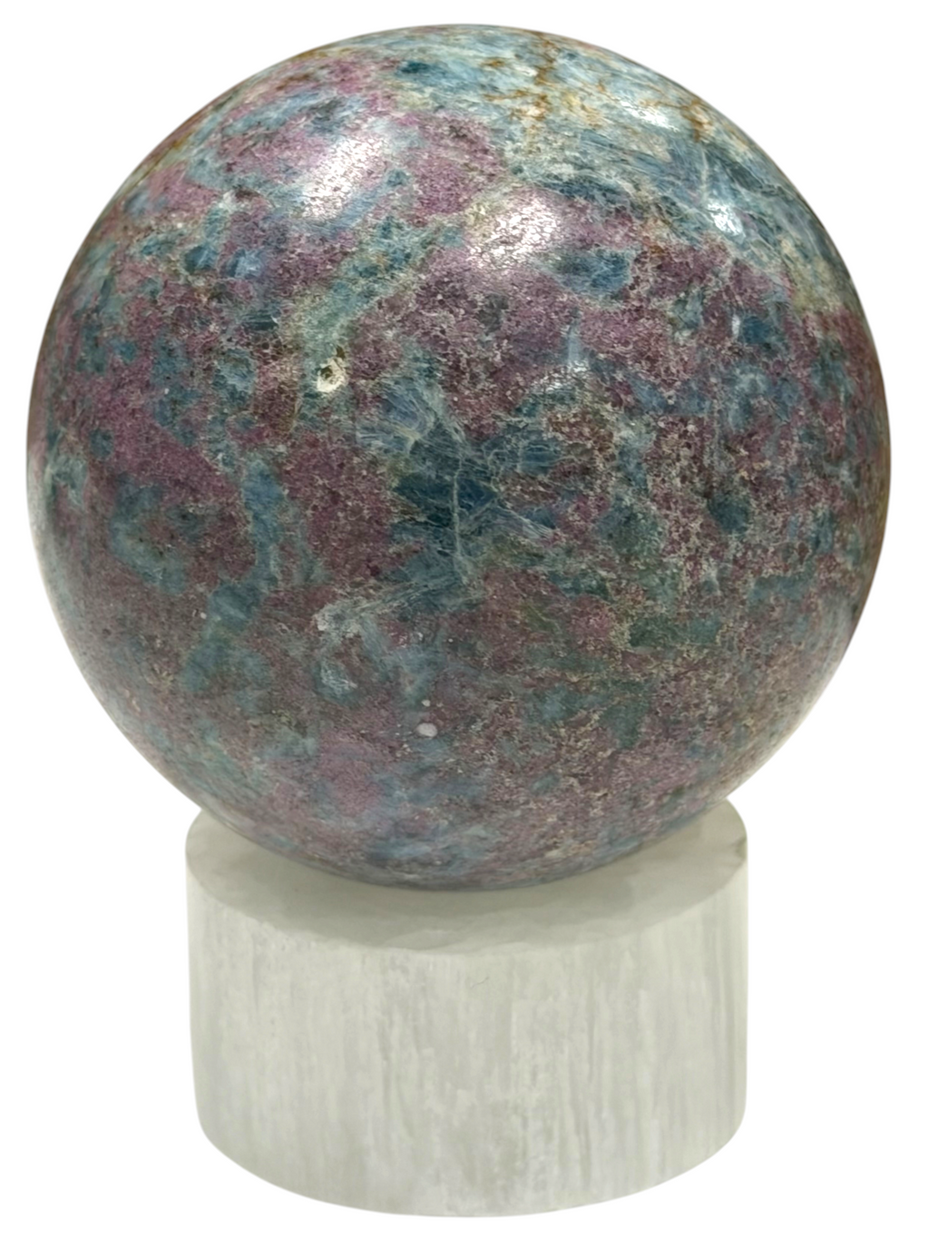 Ruby and Kyanite Sphere