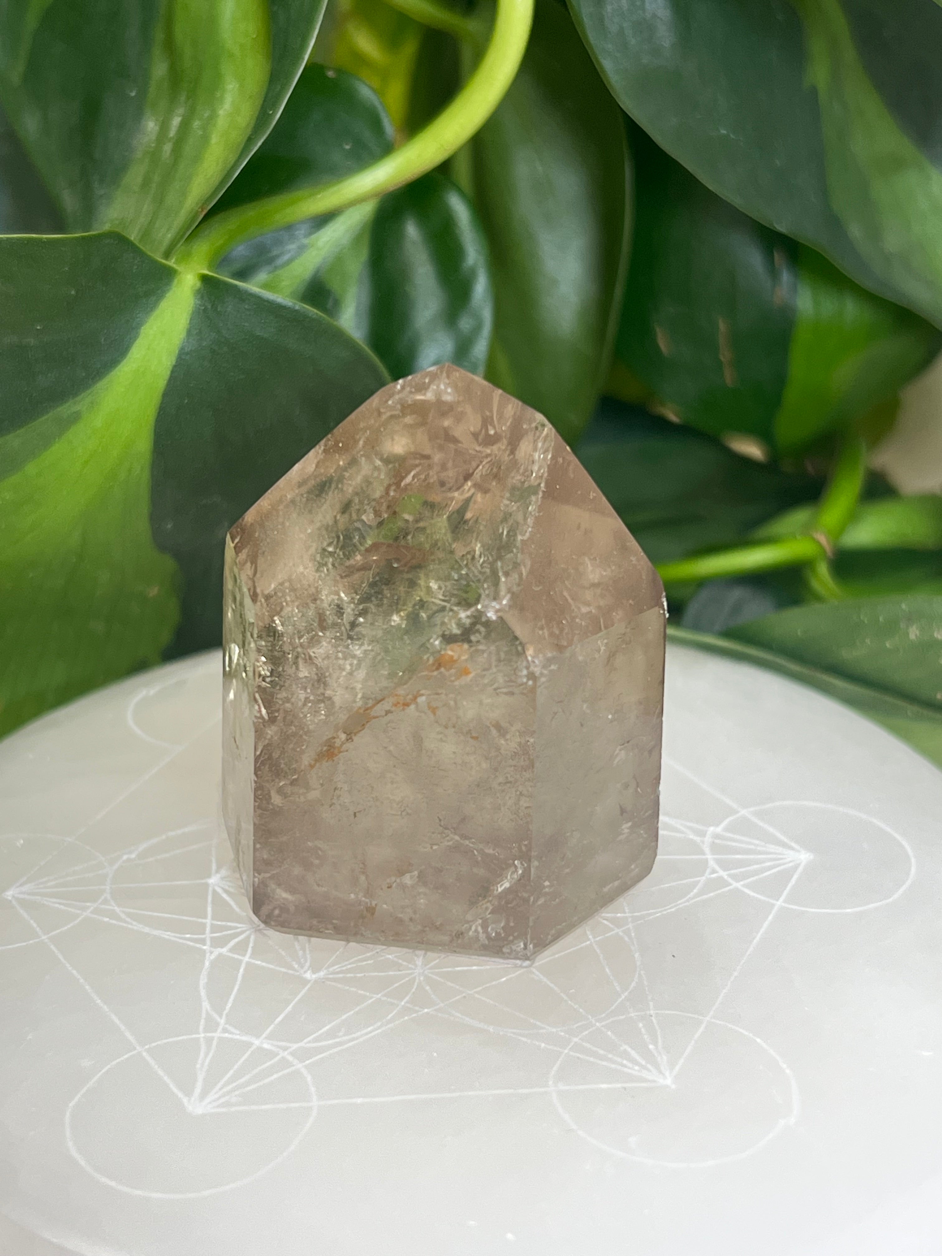 Smokey Quartz Chunky Tower