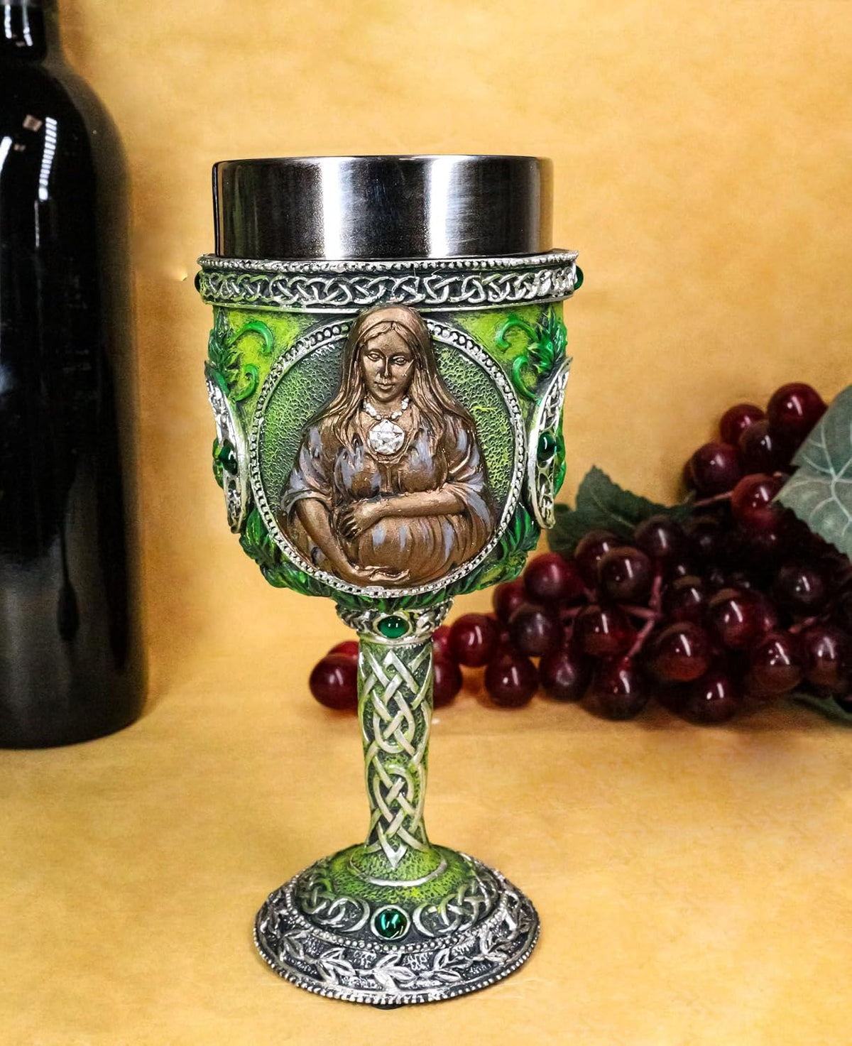 Triple Goddess "Mother" Goblet