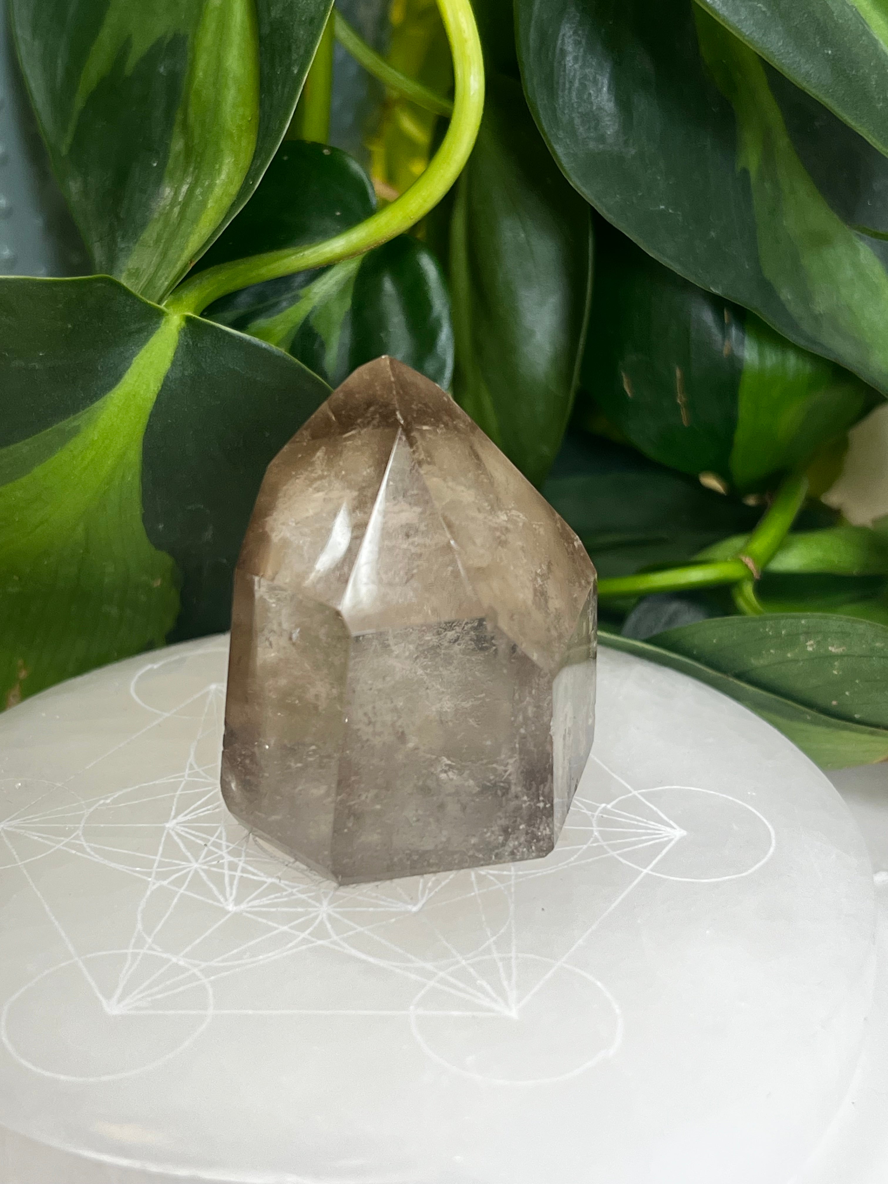 Smokey Quartz Chunky Tower