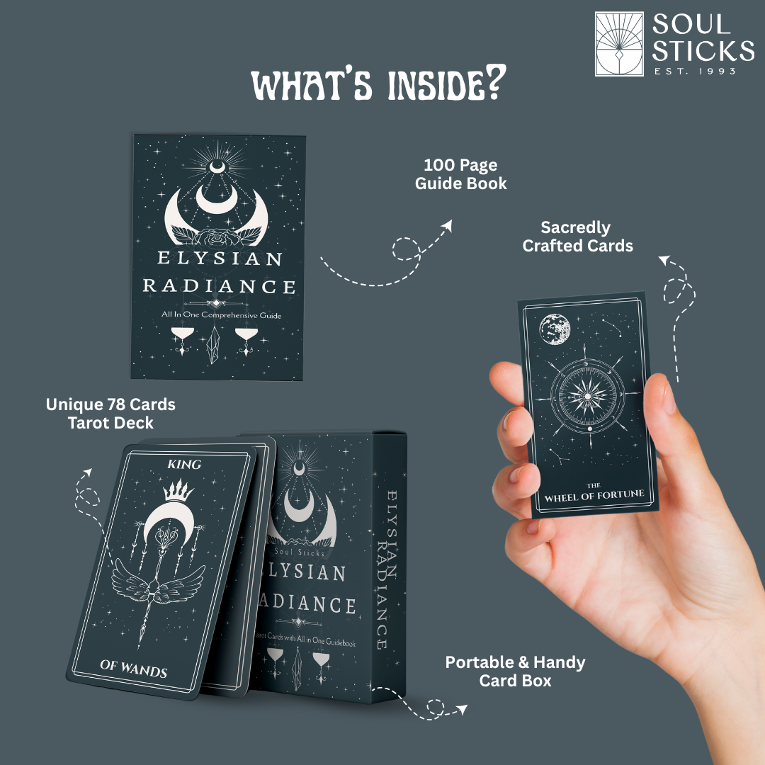 Elysian Radiance tarot card spread