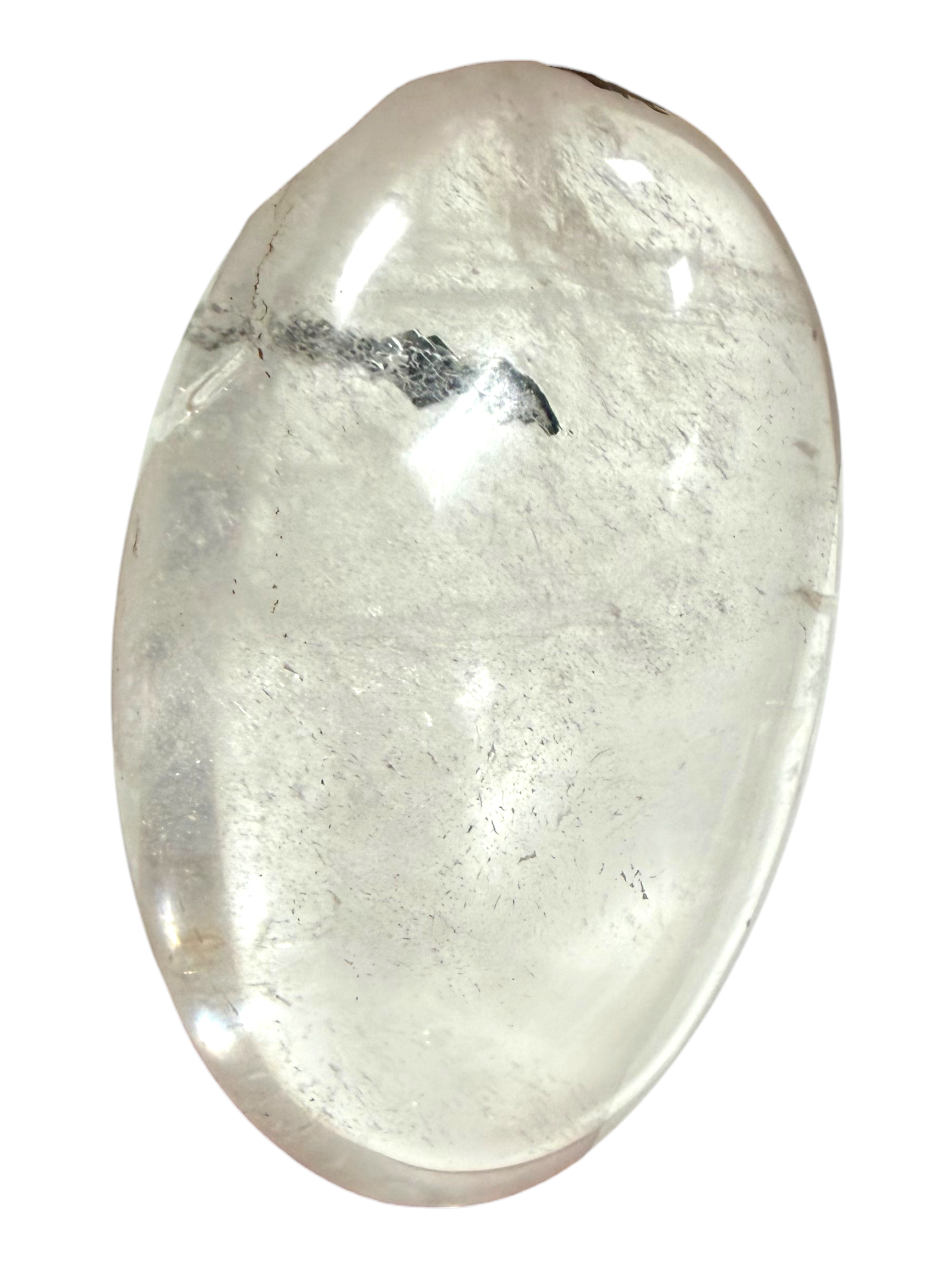 Quartz Palm Stone 66x43mm