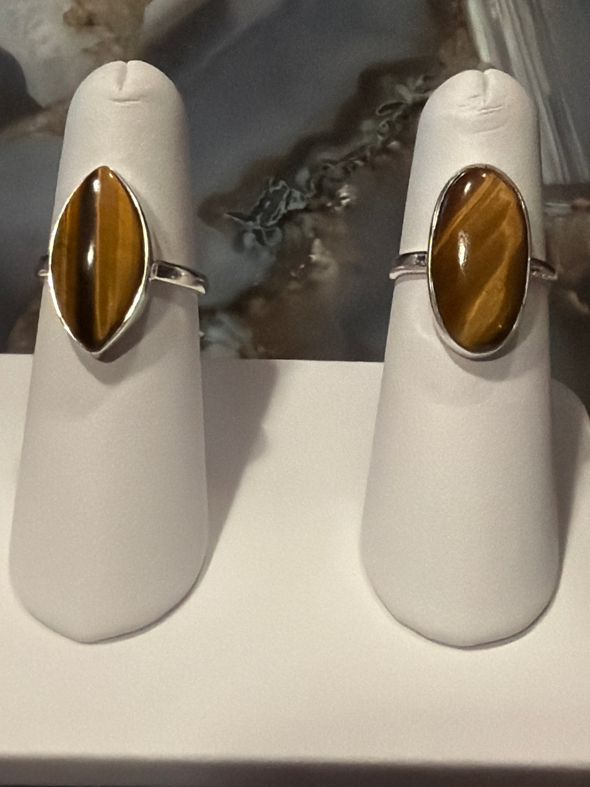 Tigereye Sterling Silver Ring
