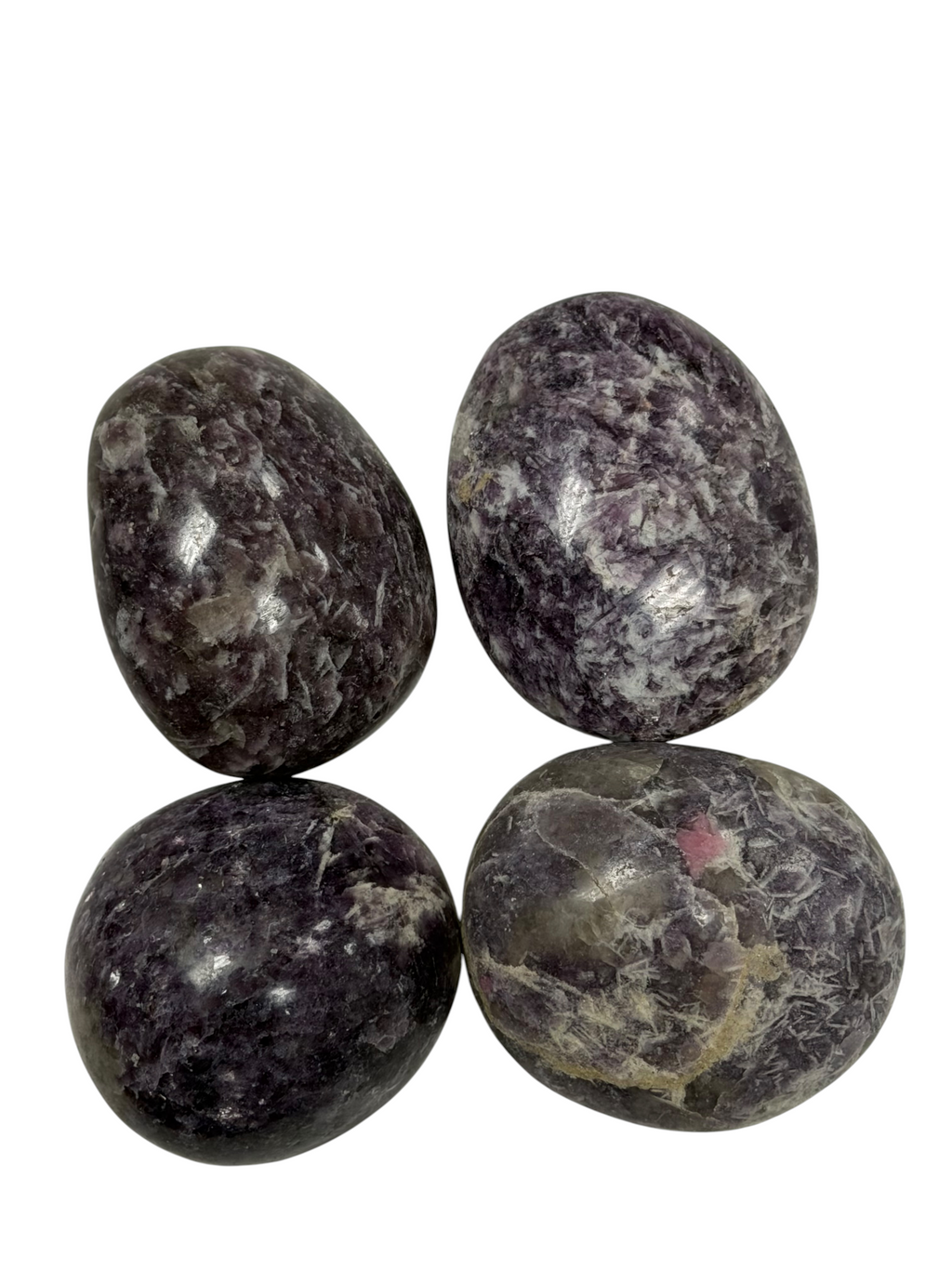 Lepidolite Palm Stone