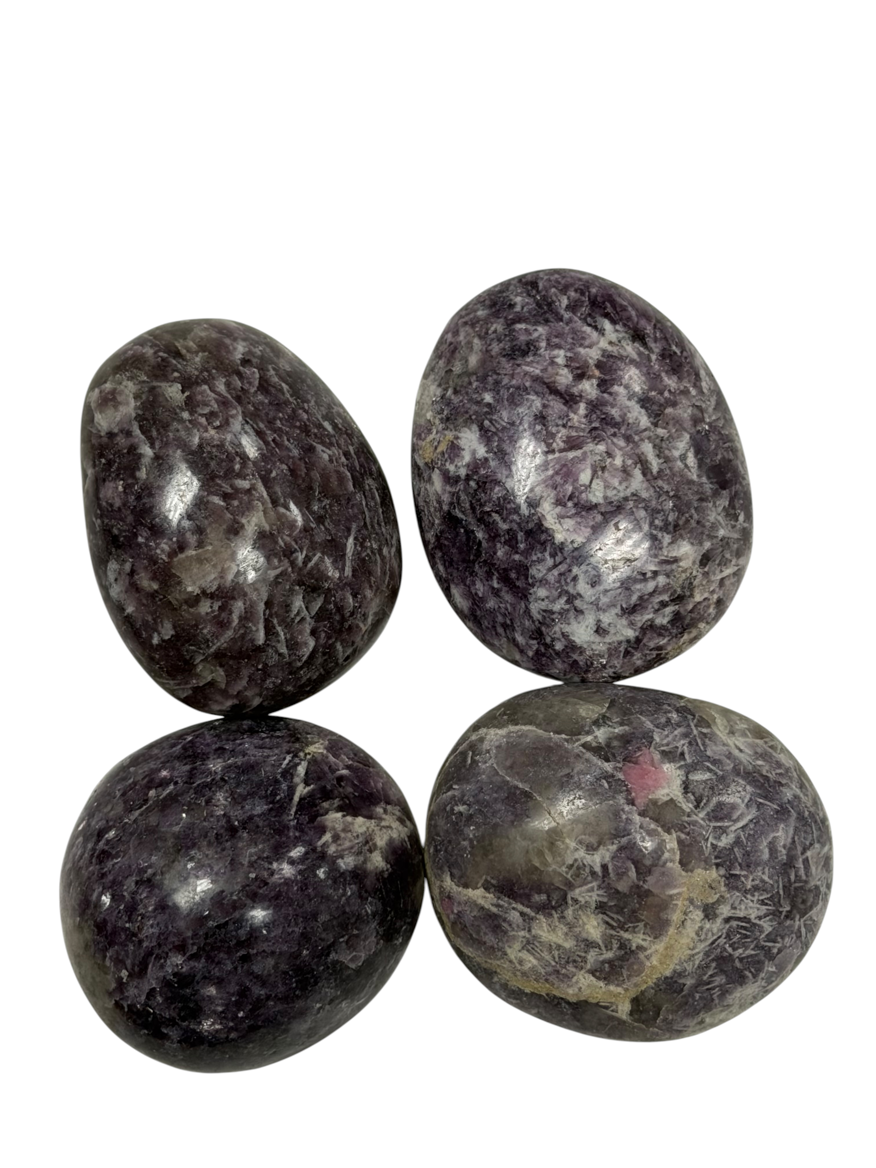 Lepidolite Palm Stone