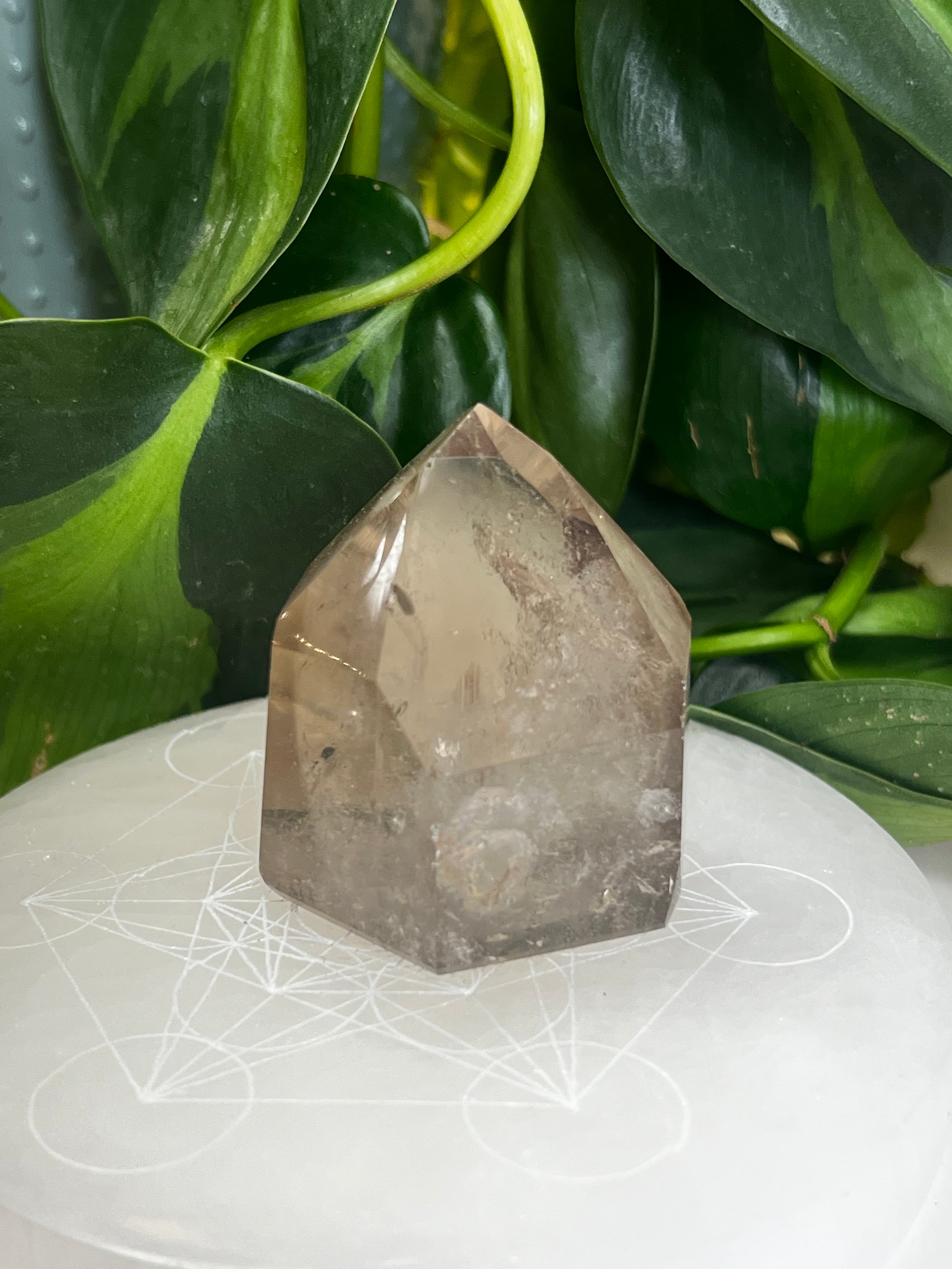 Smokey Quartz Chunky Tower