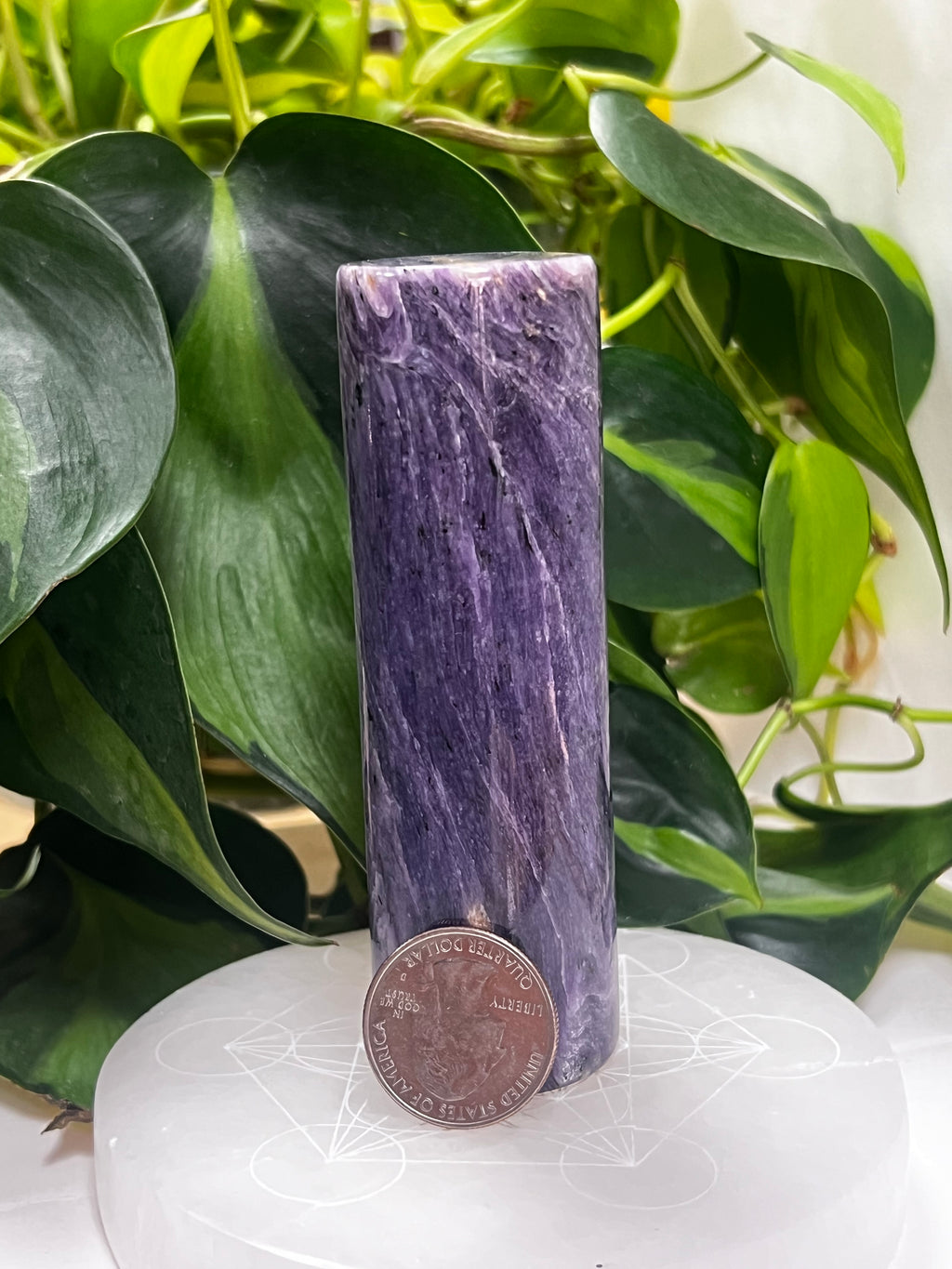 Charoite Cylinder
