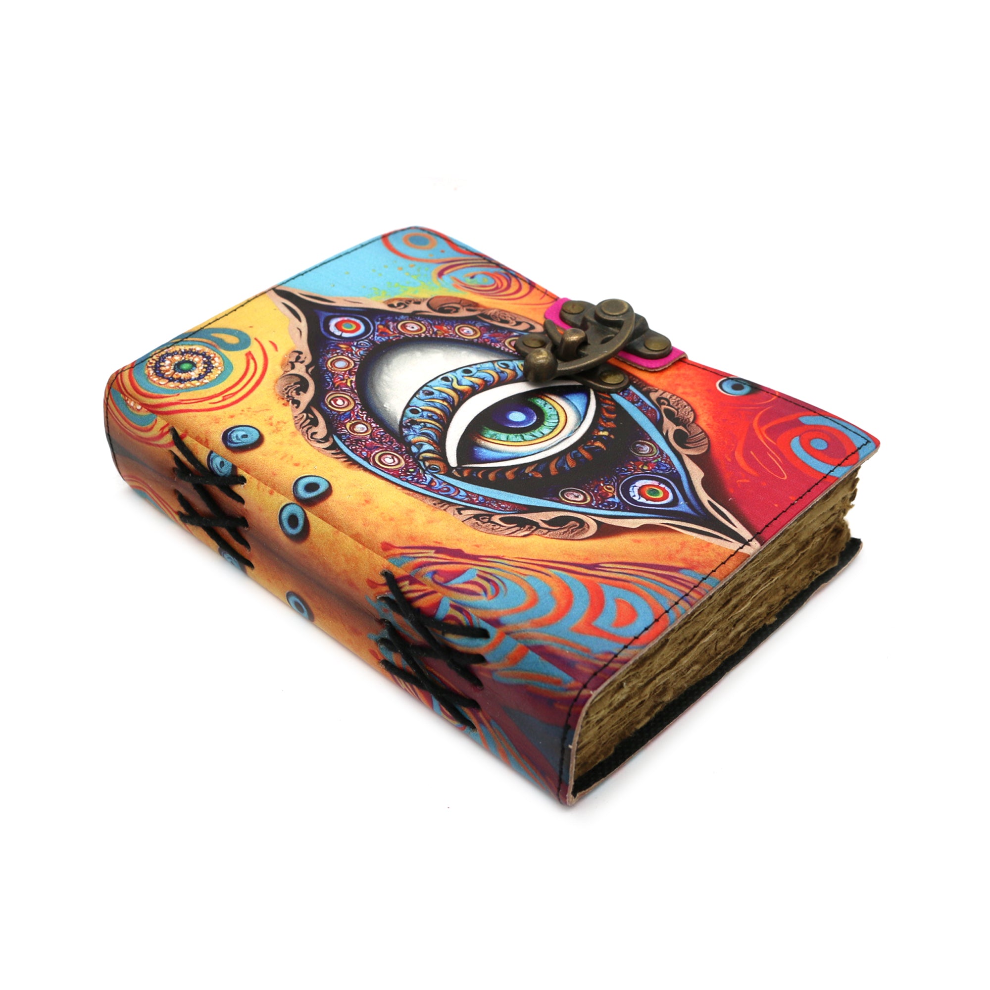 All Seeing Eye Blank Leather Journal