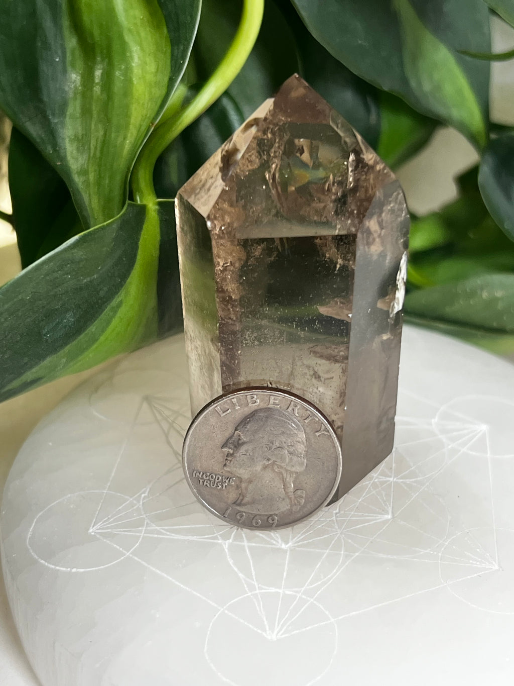 Smokey Quartz Chunky Tower