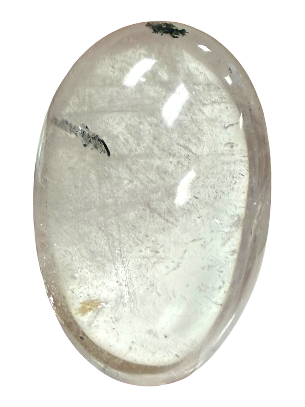 Quartz Palm Stone 66x43mm