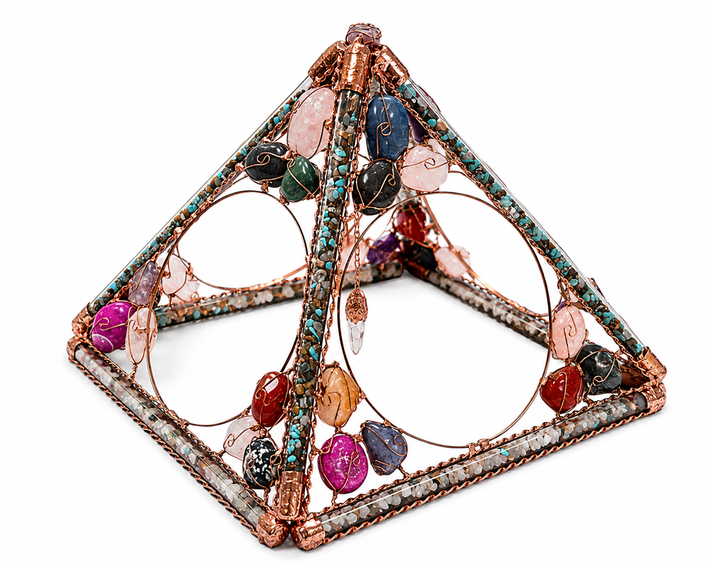 XL Pyramid Tube Hand Made in Mexico