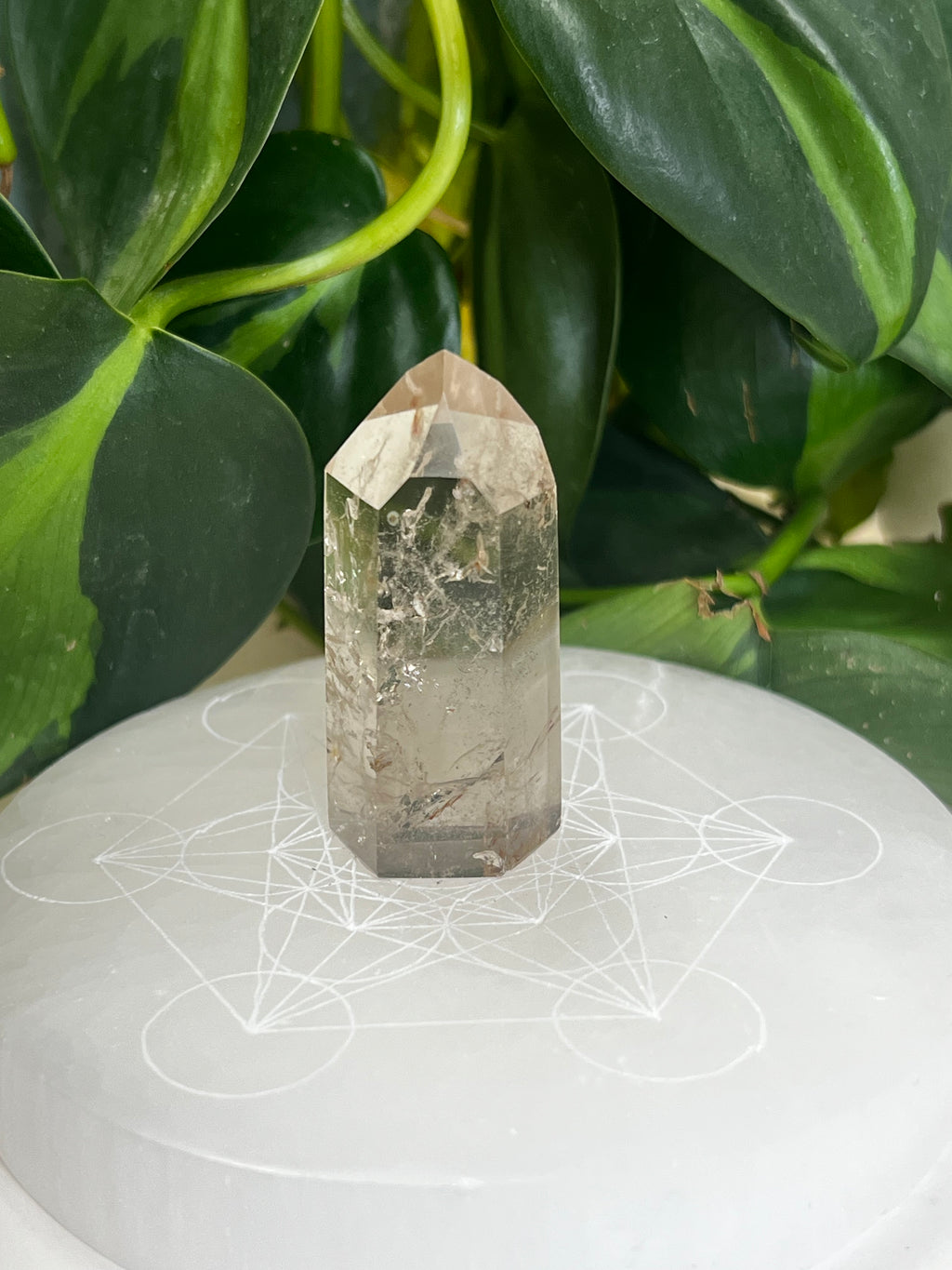Smokey Quartz Chunky Tower